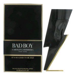 Carolina Herrera Bad Boy Eau De Toilette Colognes Spray For Men 3.4FL.OZ 100ml